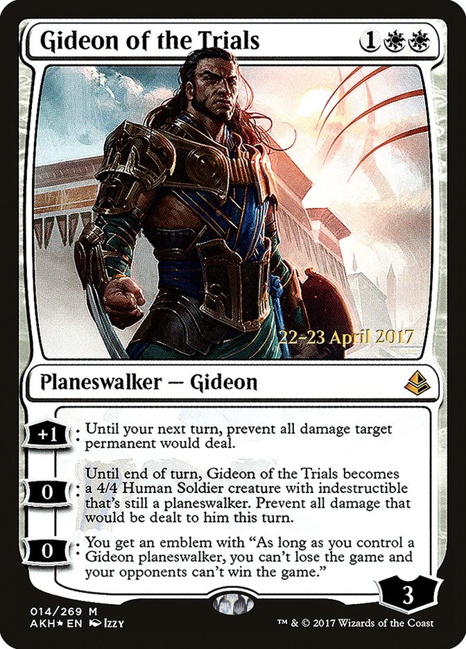 Gideon of the Trials  [Amonkhet Prerelease Promos] - Devastation Store | Devastation Store