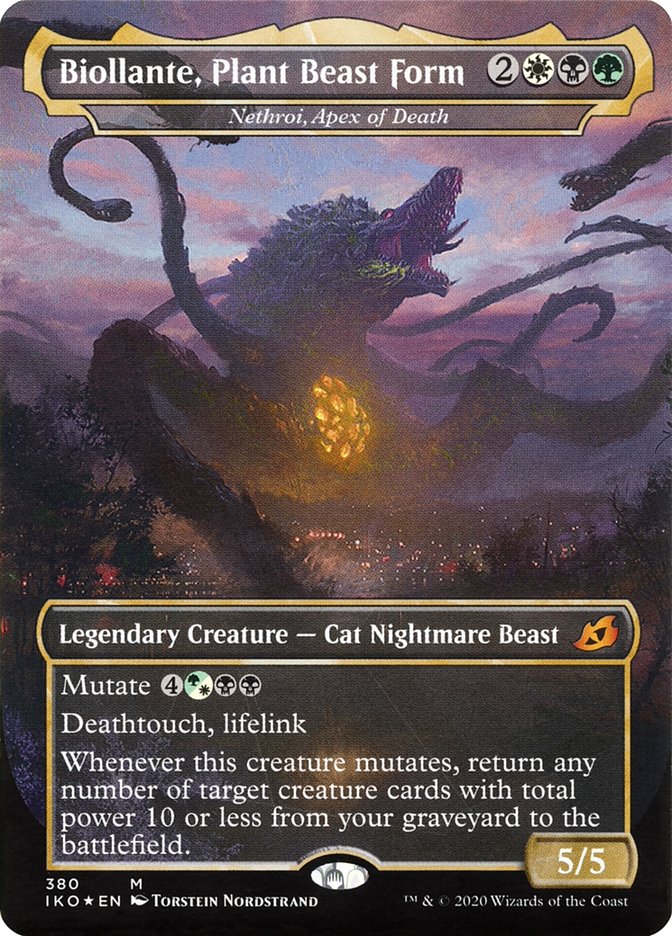 Nethroi, Apex of Death - Biollante, Plant Beast Form (Godzilla Series) [Ikoria: Lair of Behemoths] | Devastation Store