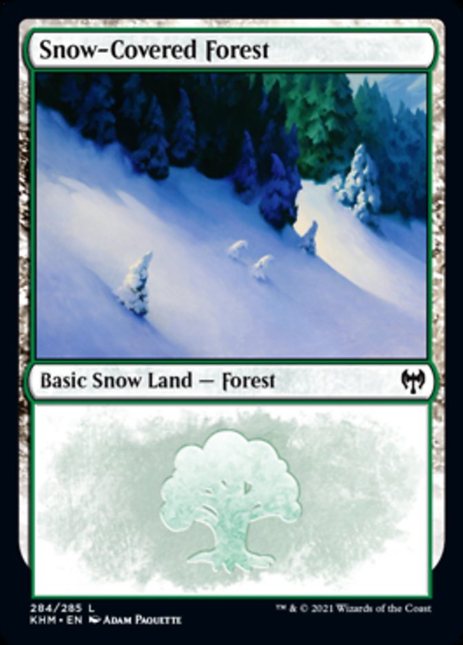 Snow-Covered Forest (284) [Kaldheim] | Devastation Store