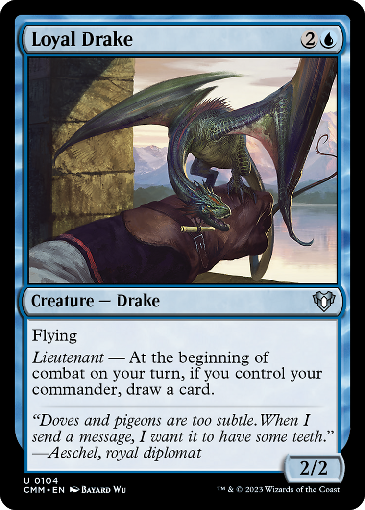 Loyal Drake [Commander Masters] | Devastation Store