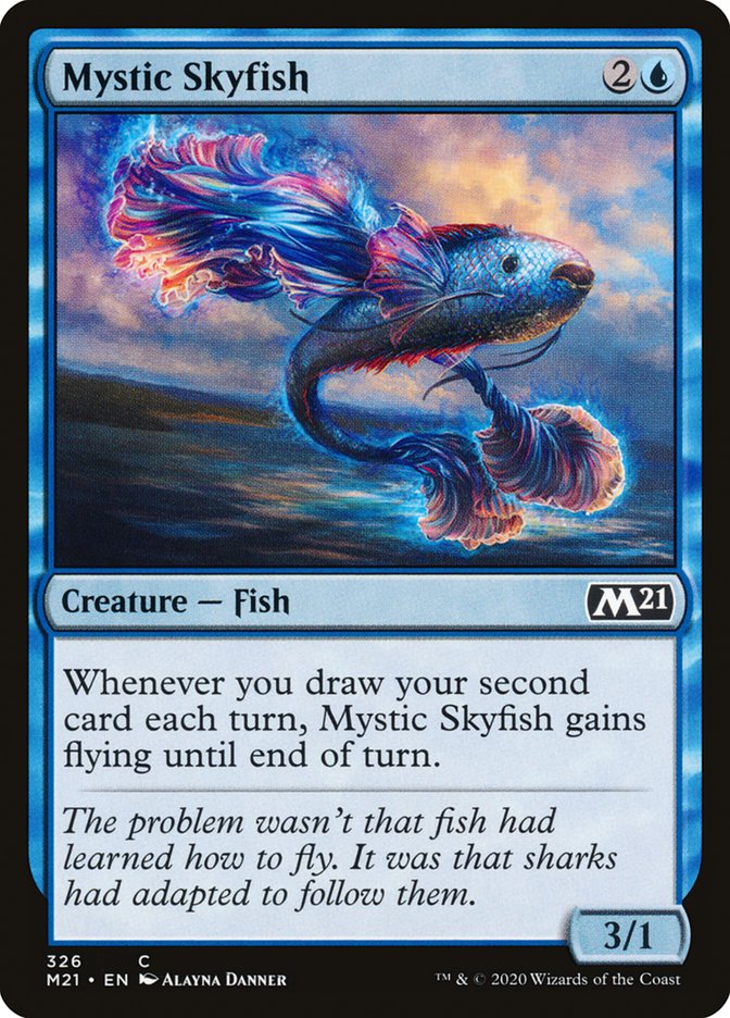 Mystic Skyfish [Core Set 2021] | Devastation Store