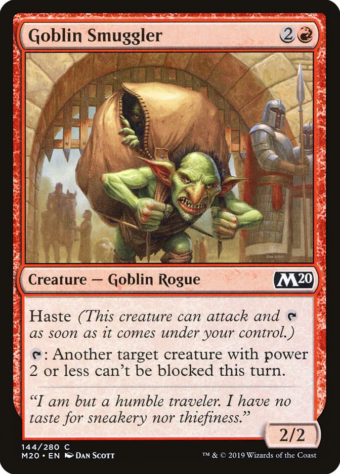 Goblin Smuggler [Core Set 2020] | Devastation Store