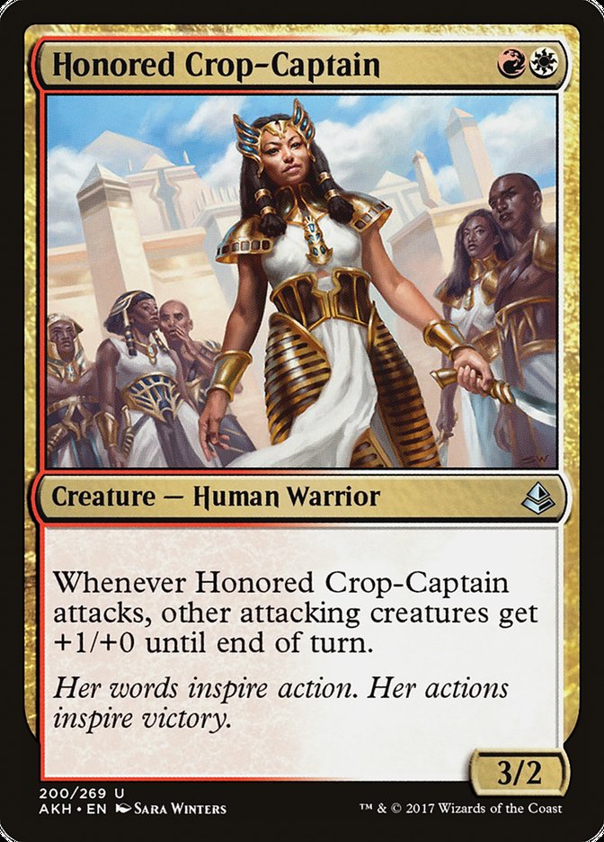 Honored Crop-Captain [Amonkhet] | Devastation Store