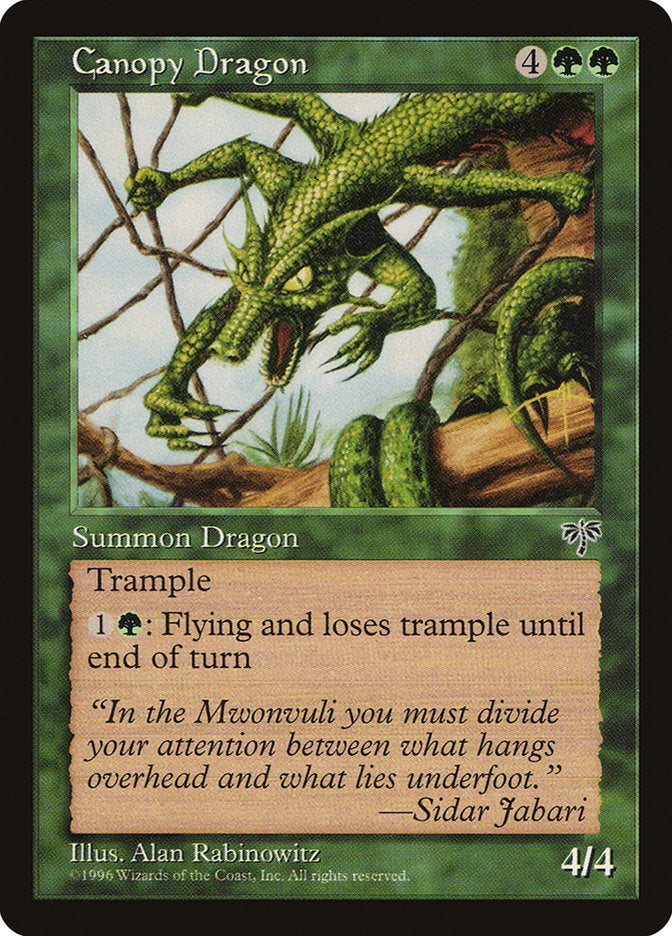 Canopy Dragon [Mirage] - Devastation Store | Devastation Store