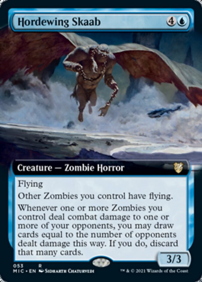 Hordewing Skaab (Extended) [Innistrad: Midnight Hunt Commander] | Devastation Store