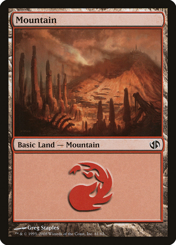 Mountain (61) [Duel Decks: Jace vs. Chandra] | Devastation Store