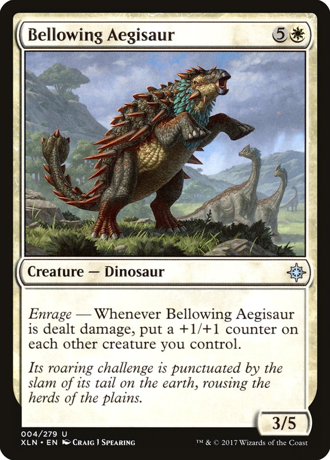Bellowing Aegisaur [Ixalan] | Devastation Store