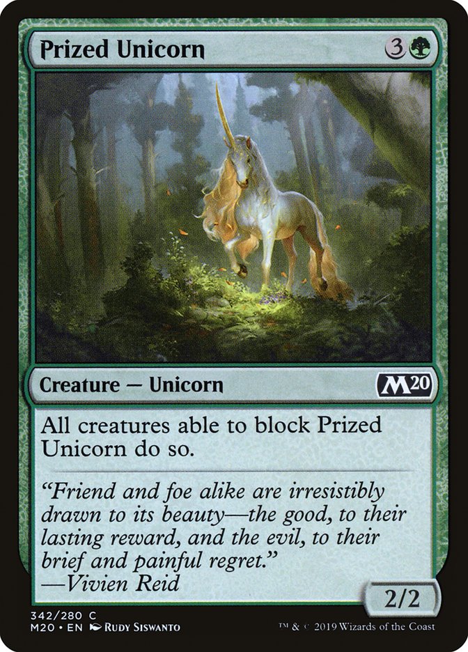 Prized Unicorn [Core Set 2020] | Devastation Store