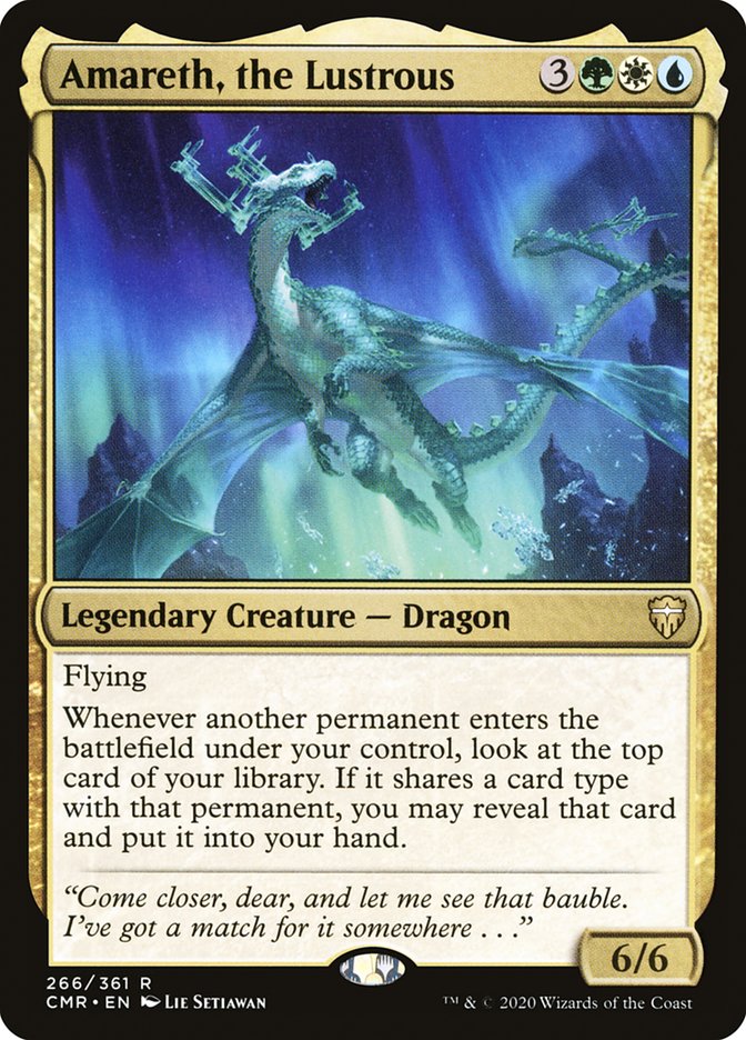 Amareth, the Lustrous [Commander Legends] | Devastation Store