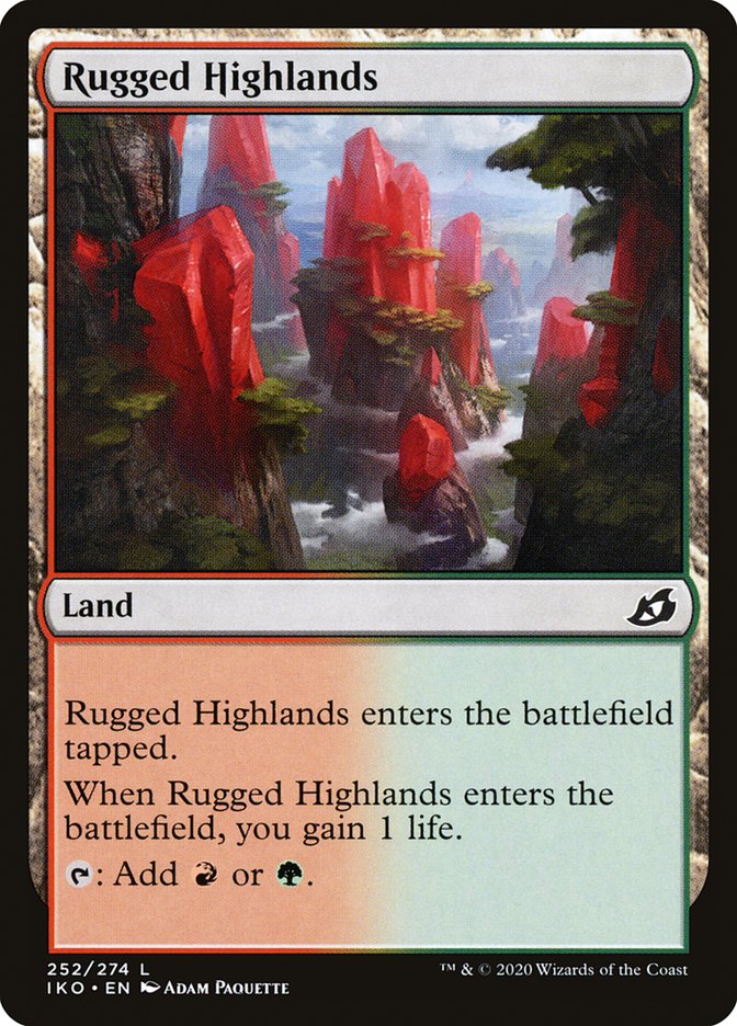 Rugged Highlands [Ikoria: Lair of Behemoths] | Devastation Store