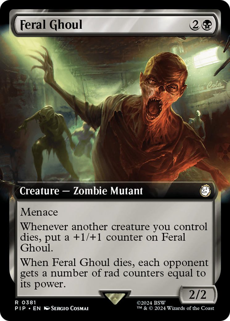 Feral Ghoul (Extended Art) [Fallout] | Devastation Store