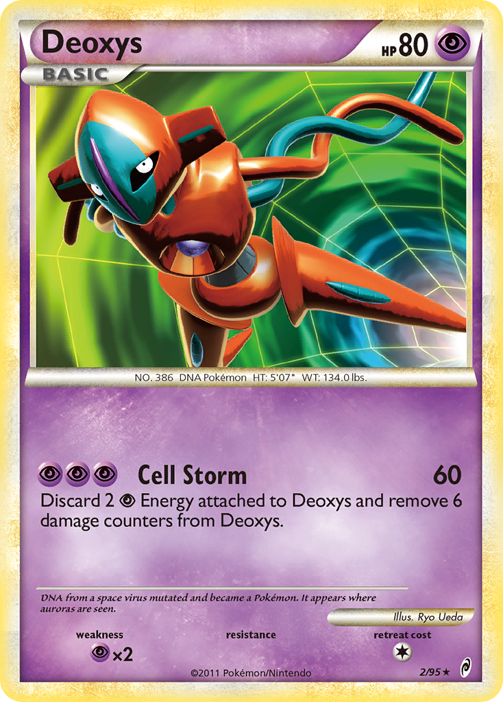 Deoxys (2/95) [HeartGold & SoulSilver: Call of Legends] | Devastation Store