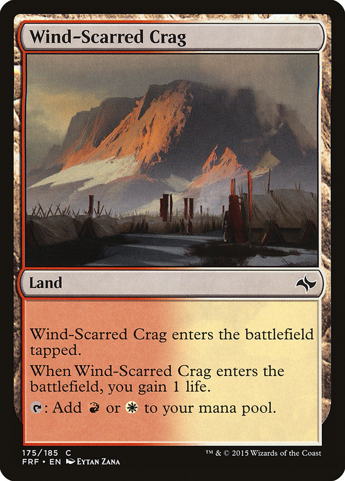 Wind-Scarred Crag [Fate Reforged] | Devastation Store