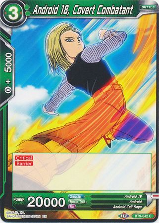 Android 18, Covert Combatant [BT9-042] | Devastation Store