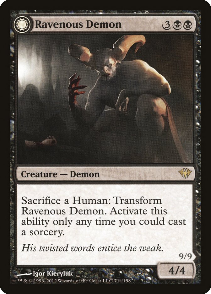 Ravenous Demon // Archdemon of Greed [Dark Ascension] - Devastation Store | Devastation Store