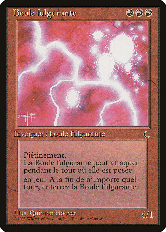 Ball Lightning (French) - "Boule fulgurante" [Renaissance] | Devastation Store