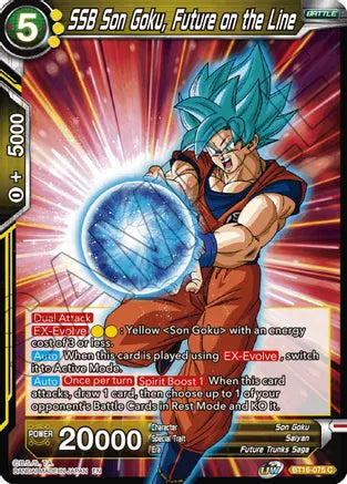SSB Son Goku, Future on the Line [BT16-075] | Devastation Store