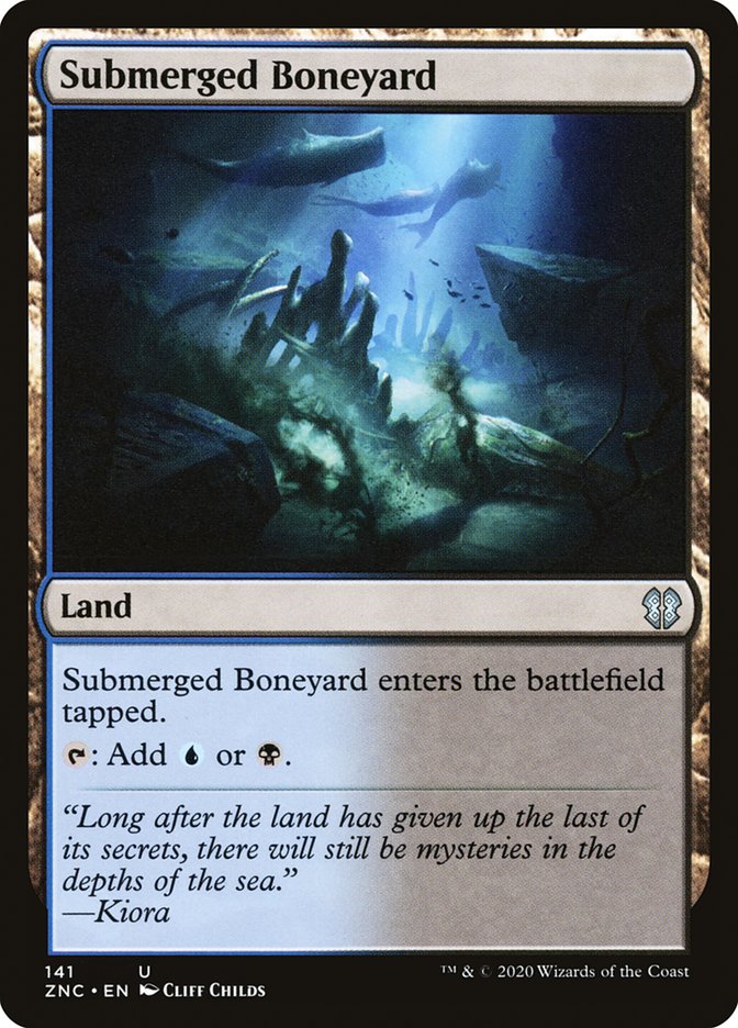 Submerged Boneyard [Zendikar Rising Commander] | Devastation Store