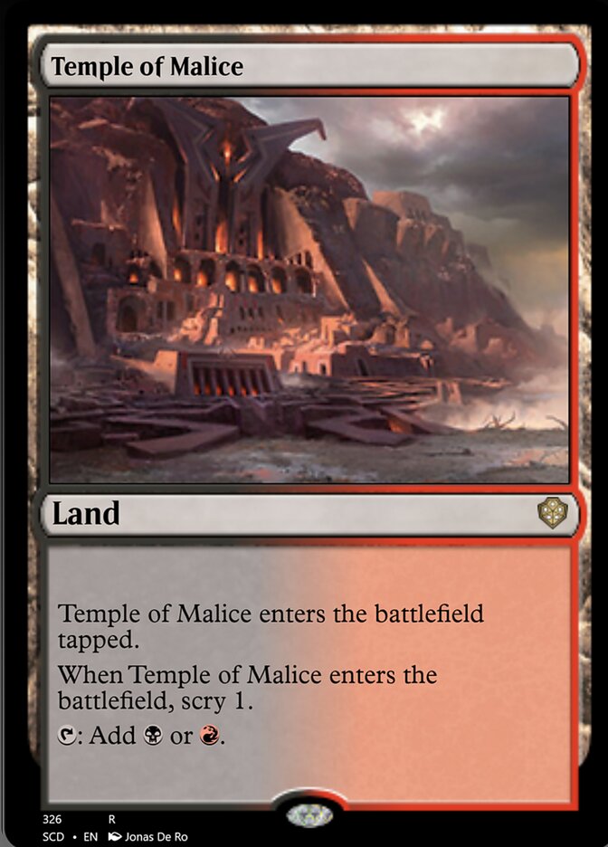 Temple of Malice [Starter Commander Decks] | Devastation Store