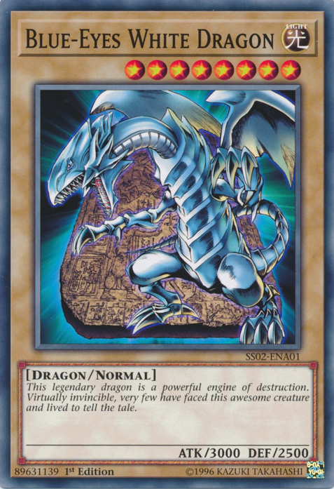 Blue-Eyes White Dragon [SS02-ENA01] Common | Devastation Store