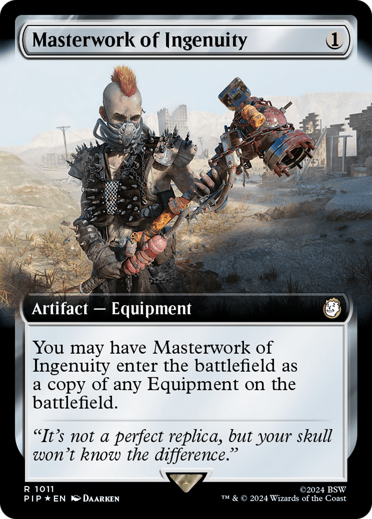 Masterwork of Ingenuity (Extended Art) (Surge Foil) [Fallout] | Devastation Store