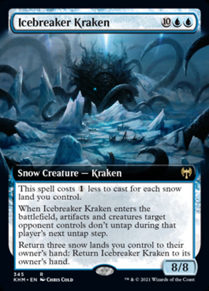 Icebreaker Kraken (Extended Art) [Kaldheim] | Devastation Store