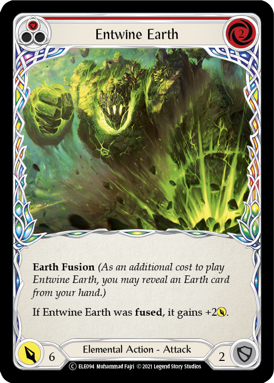 Entwine Earth (Red) [U-ELE094] Unlimited Normal | Devastation Store