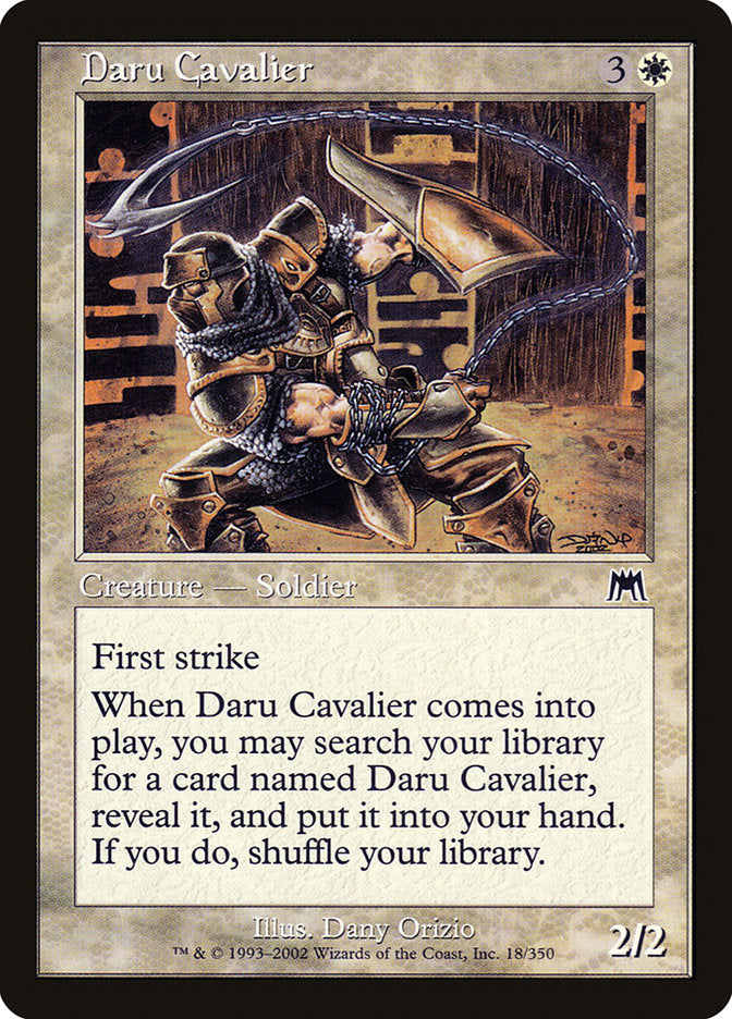Daru Cavalier [Onslaught] | Devastation Store
