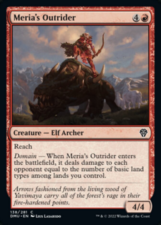 Meria's Outrider [Dominaria United] | Devastation Store