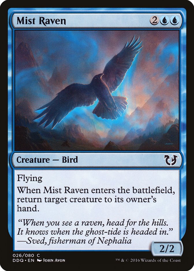 Mist Raven [Duel Decks: Blessed vs. Cursed] - Devastation Store | Devastation Store