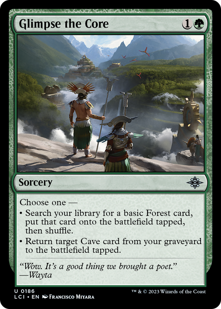 Glimpse the Core [The Lost Caverns of Ixalan] | Devastation Store