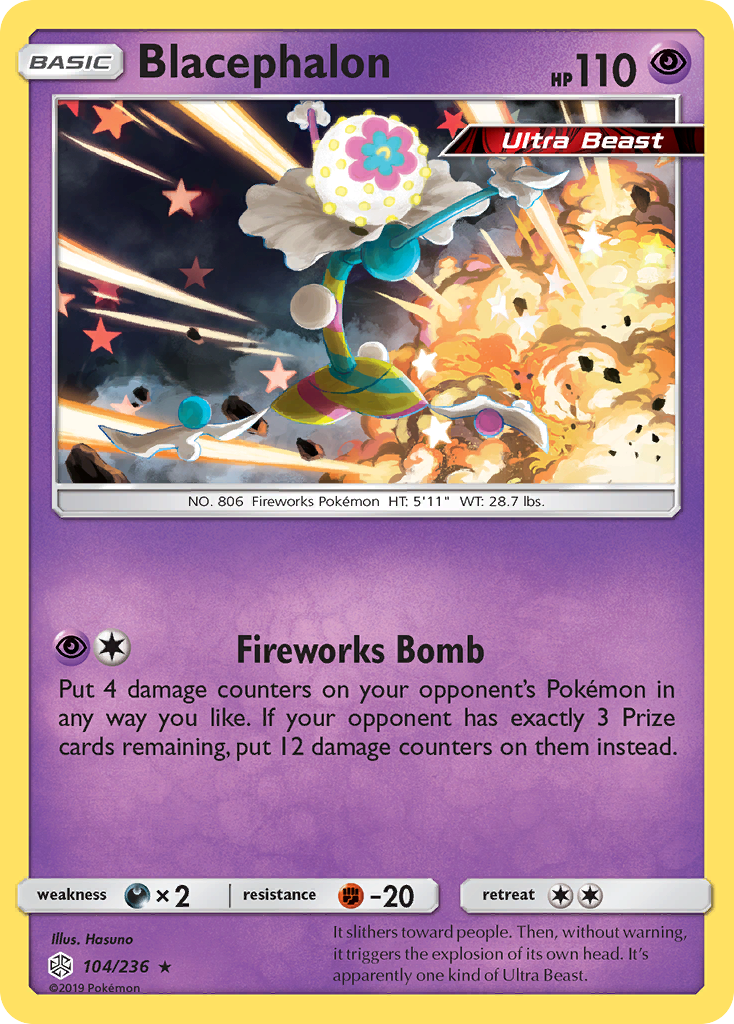 Blacephalon (104/236) [Sun & Moon: Cosmic Eclipse] | Devastation Store