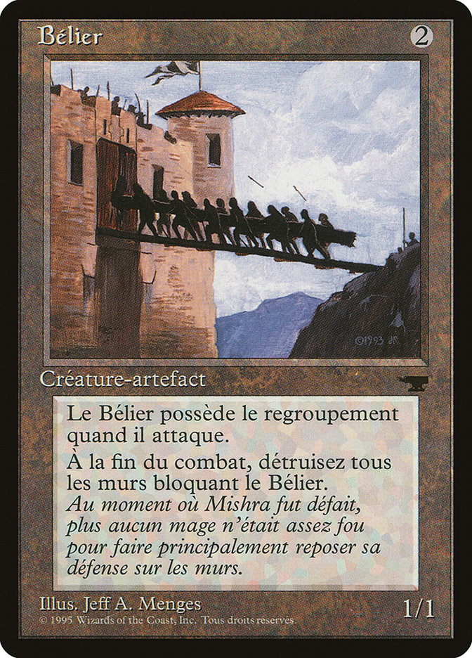 Battering Ram (French) - "Belier" [Renaissance] | Devastation Store