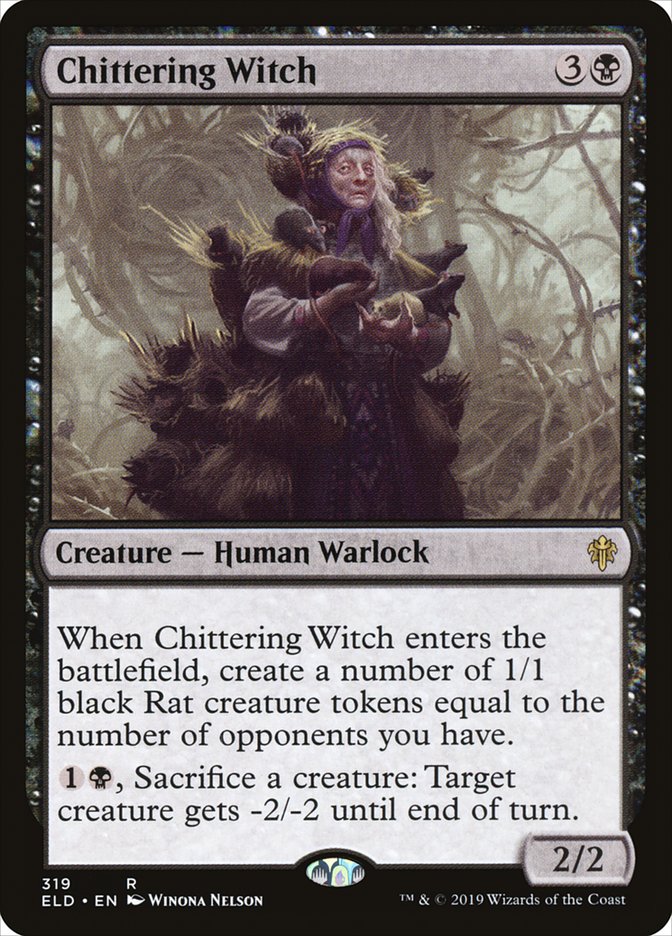 Chittering Witch [Throne of Eldraine] | Devastation Store