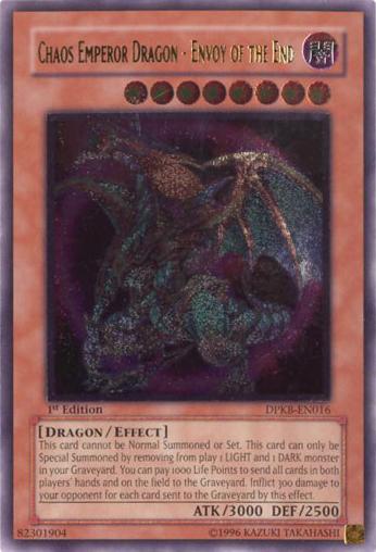 Chaos Emperor Dragon - Envoy of the End [DPKB-EN016] Ultimate Rare | Devastation Store