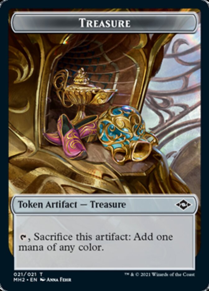 Treasure Token (21) // Zombie Army Token [Modern Horizons 2 Tokens] | Devastation Store