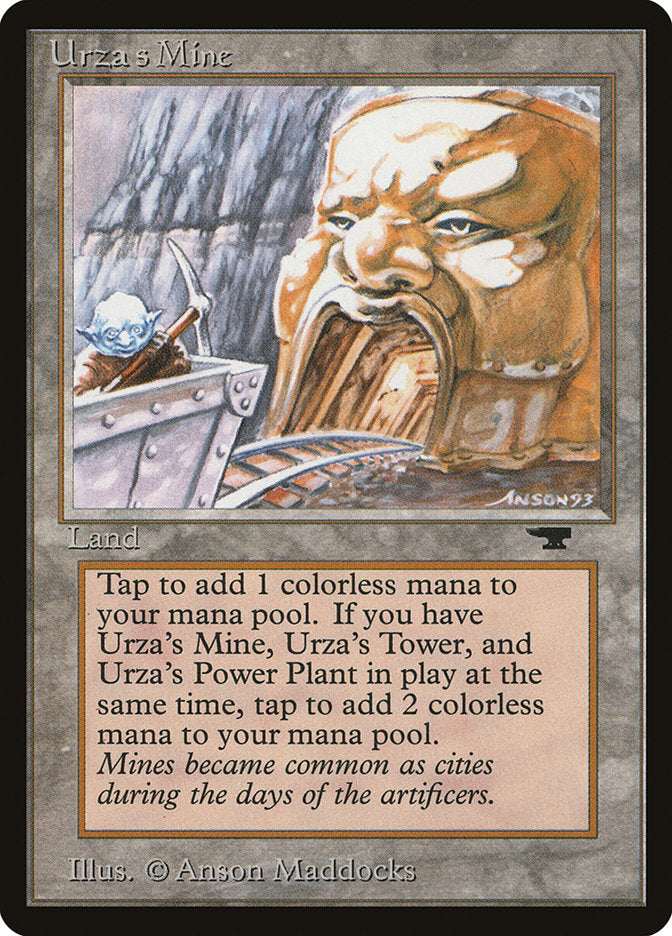 Urza's Mine (Mine Cart Entering Mouth) [Antiquities] - Devastation Store | Devastation Store