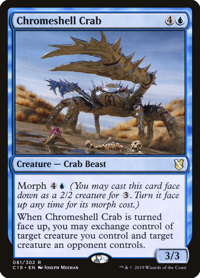 Chromeshell Crab [Commander 2019] | Devastation Store