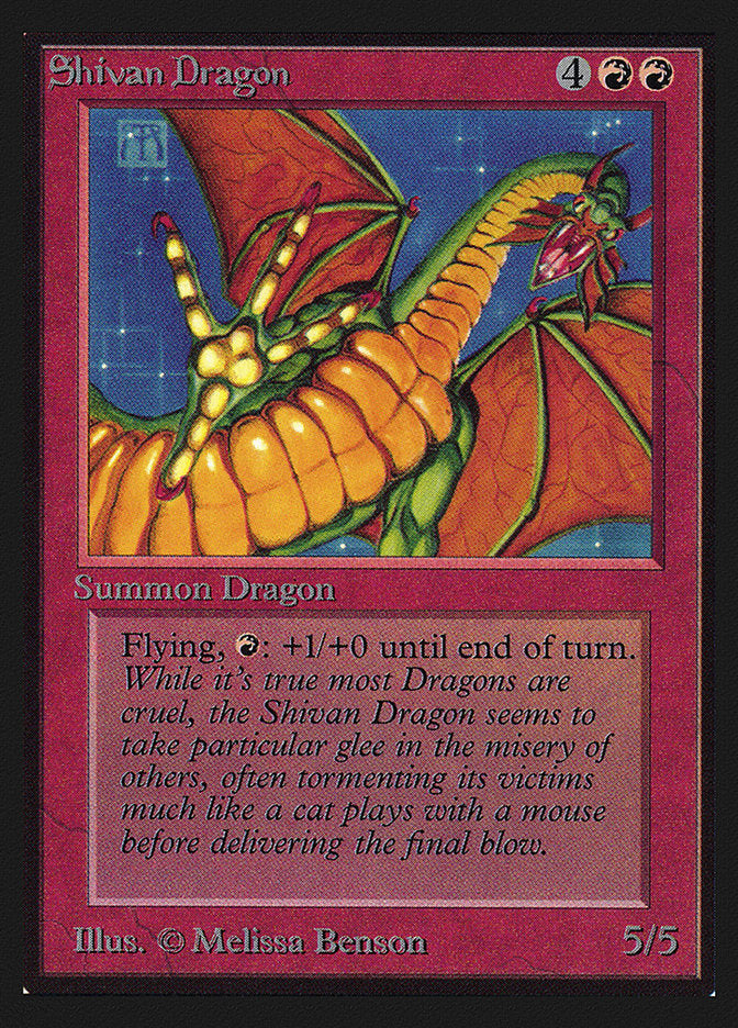 Shivan Dragon [International Collectors’ Edition] | Devastation Store