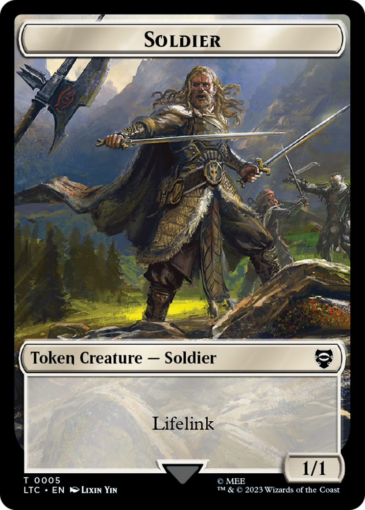 Soldier // Food Token [The Lord of the Rings: Tales of Middle-Earth Commander Tokens] | Devastation Store