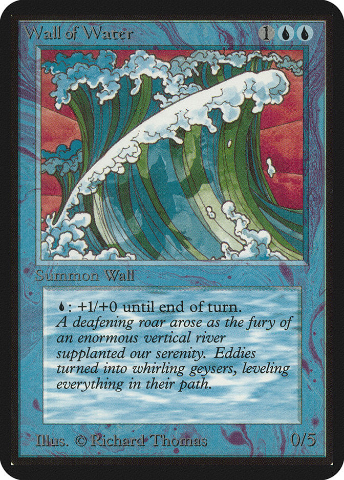 Wall of Water [Limited Edition Alpha] - Devastation Store | Devastation Store