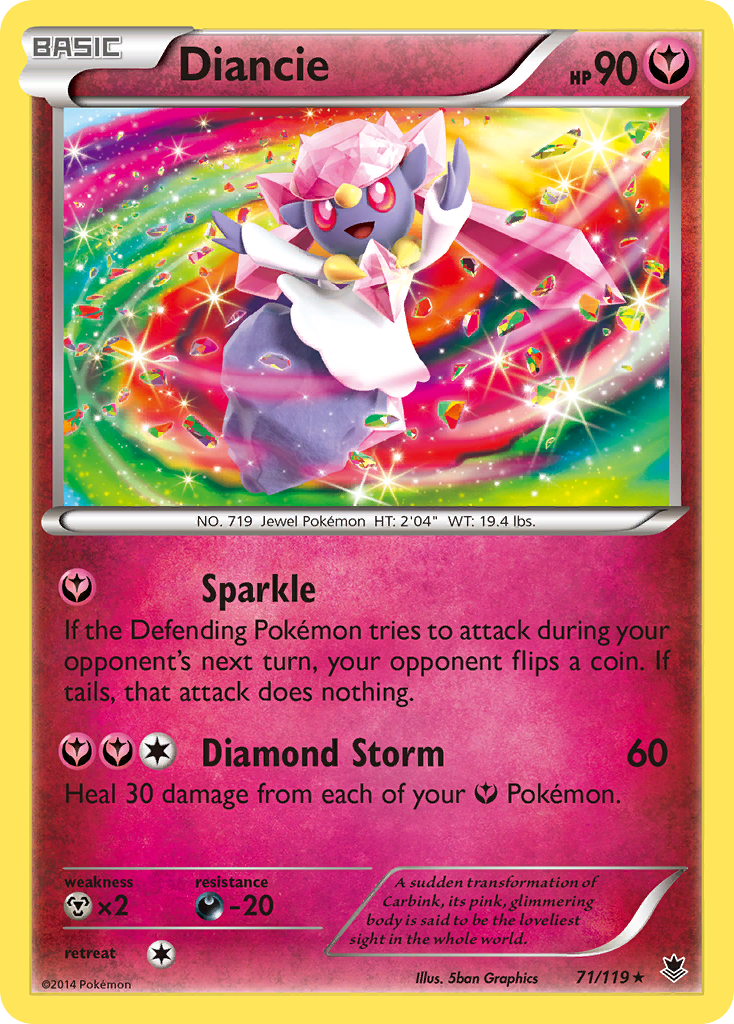 Diancie (71/119) [XY: Phantom Forces] | Devastation Store