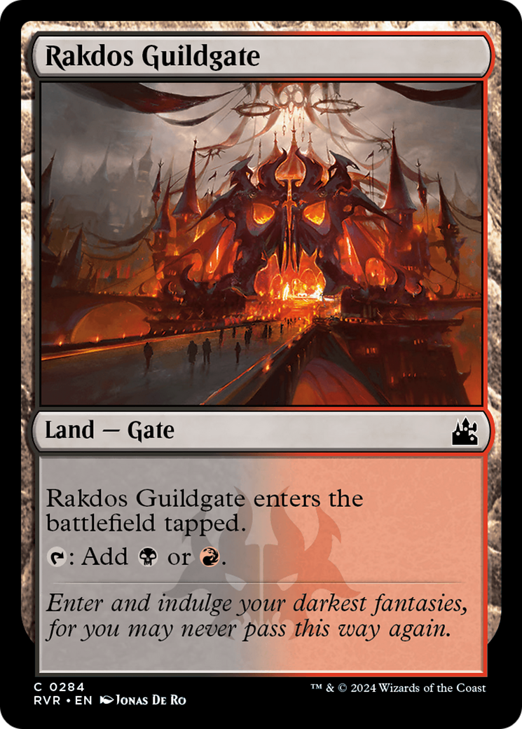 Rakdos Guildgate [Ravnica Remastered] | Devastation Store