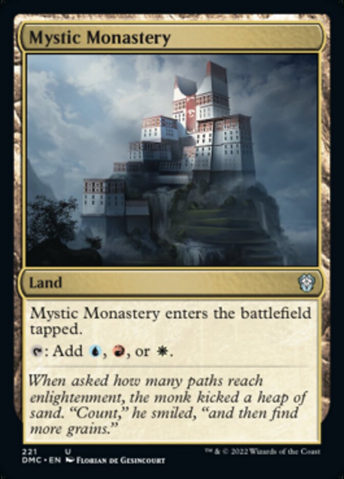 Mystic Monastery [Dominaria United Commander] | Devastation Store