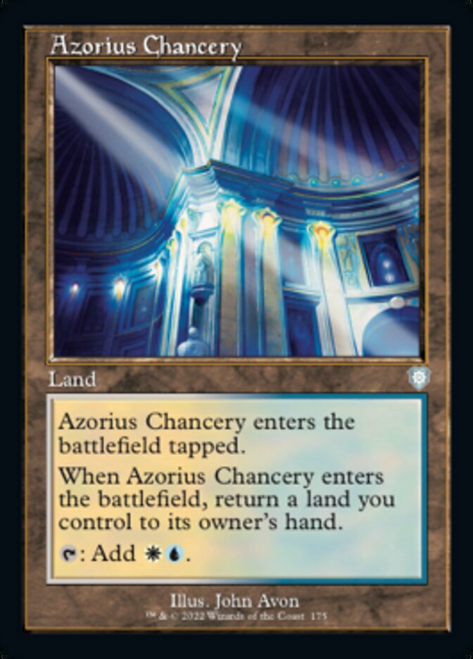 Azorius Chancery (Retro) [The Brothers' War Commander] | Devastation Store