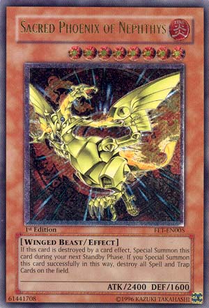 Sacred Phoenix of Nephthys [FET-EN005] Ultimate Rare | Devastation Store
