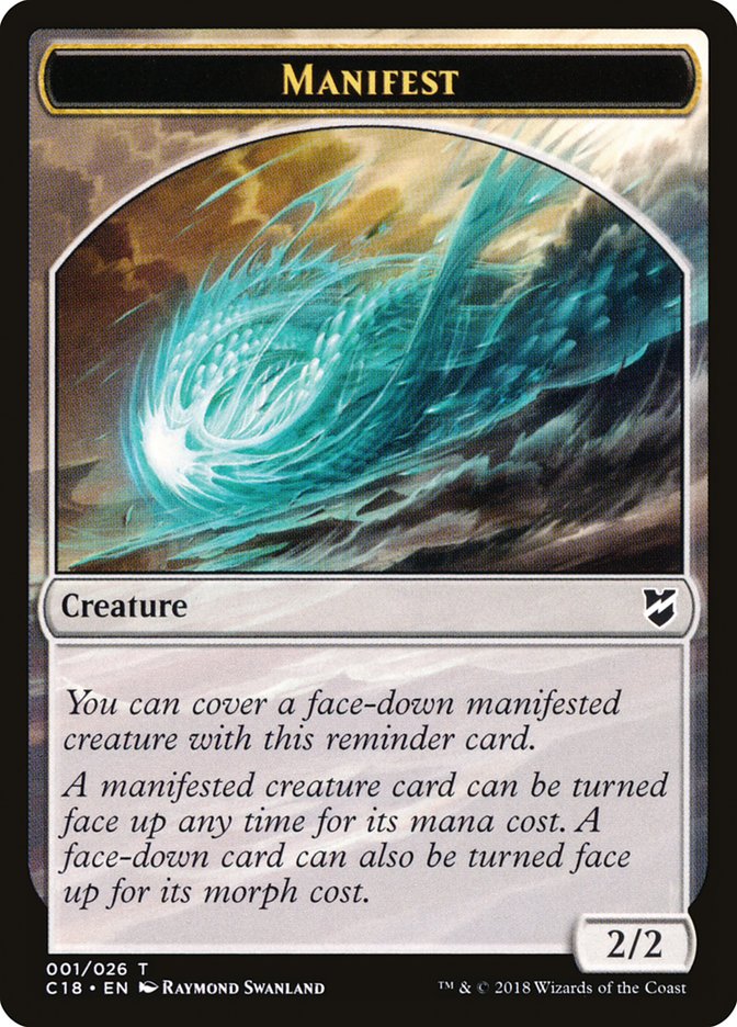 Manifest [Commander 2018 Tokens] | Devastation Store
