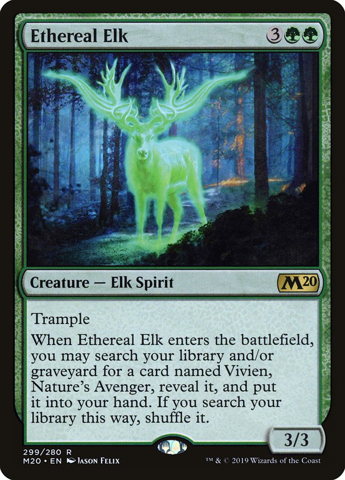 Ethereal Elk [Core Set 2020] | Devastation Store