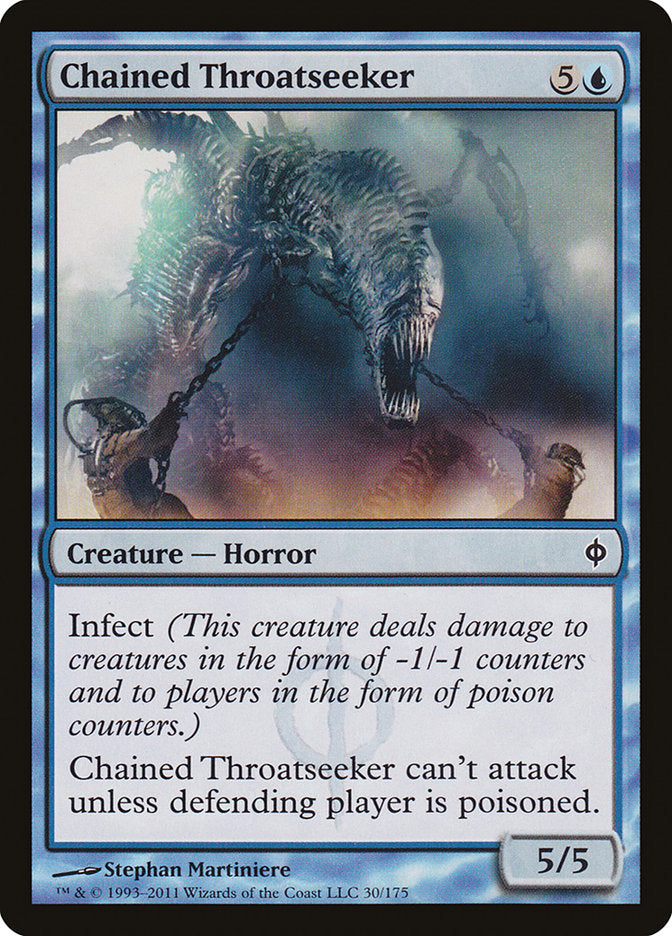 Chained Throatseeker [New Phyrexia] - Devastation Store | Devastation Store