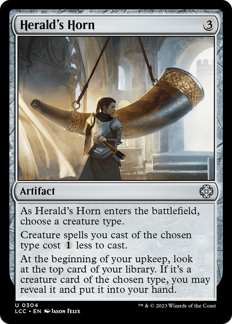 Herald's Horn [The Lost Caverns of Ixalan Commander] | Devastation Store